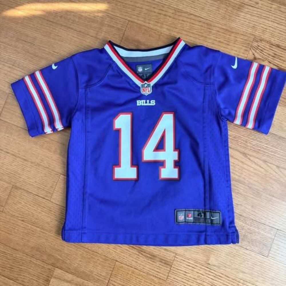 EUC Nike Buffalo Bills NFL football Jersey kids toddler size 4T player 14